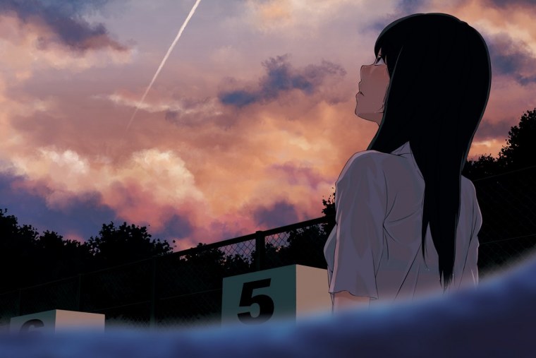 Грустное аниме