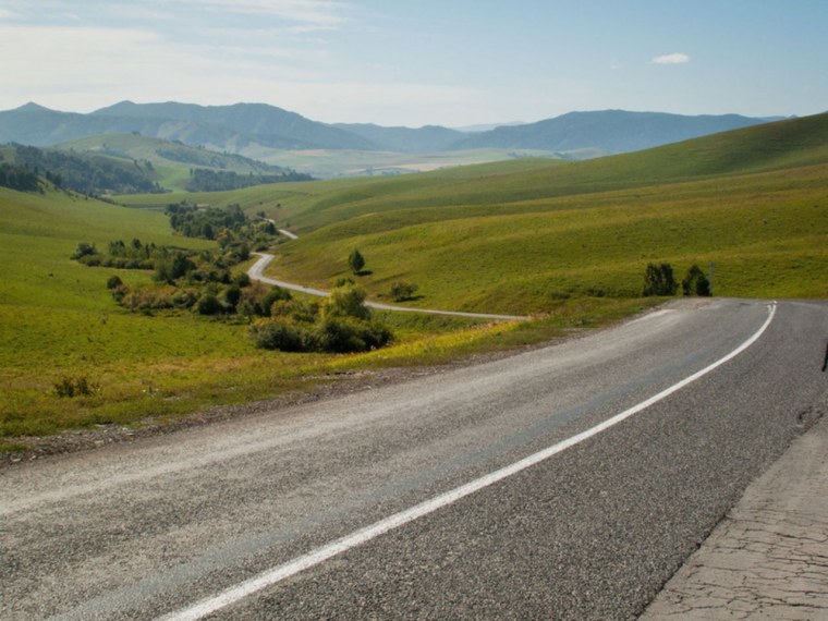 Асфальт вид сбоку