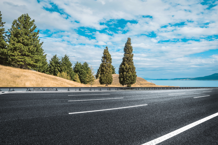 Дорога сбоку