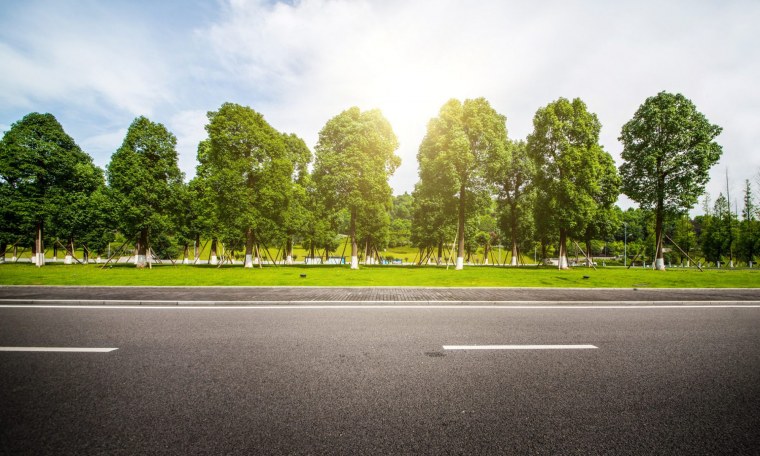 Дорога сбоку