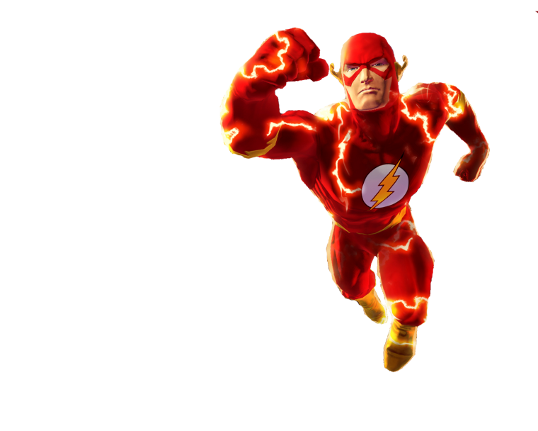 Супергерои на белом фоне