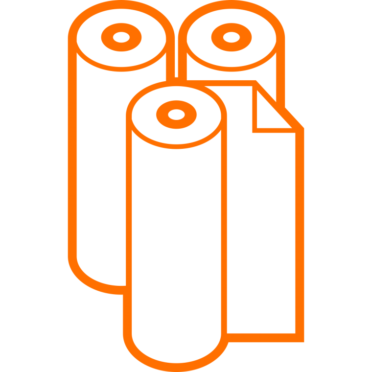 Рулон обоев иконка