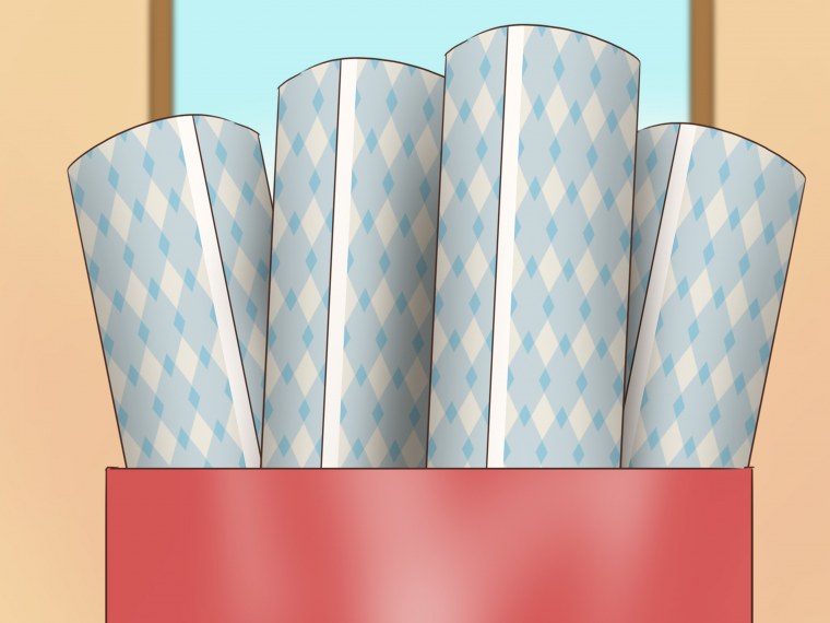 Рулоны обоев без фона