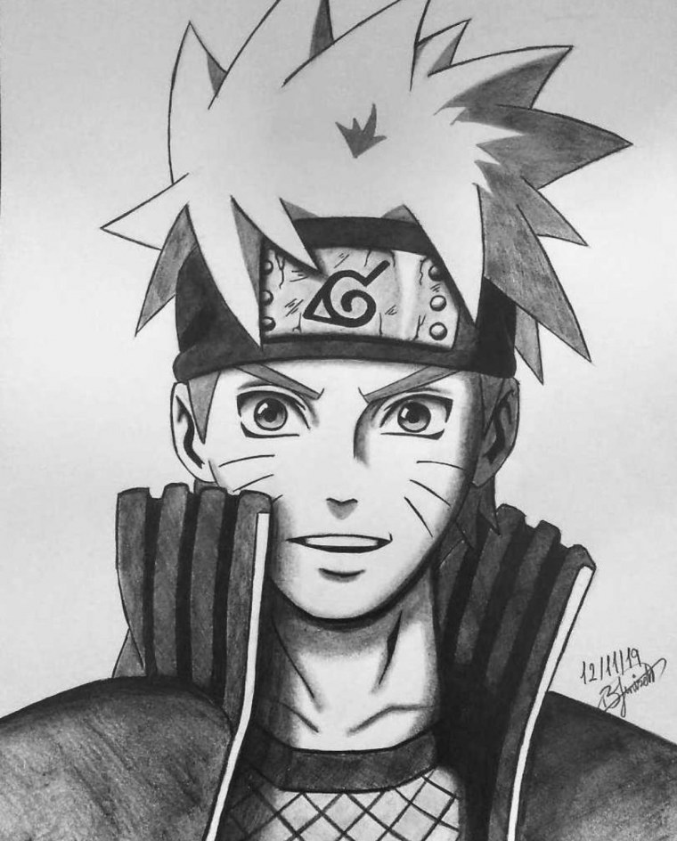 Наруто Узумаки Генин в полный рост