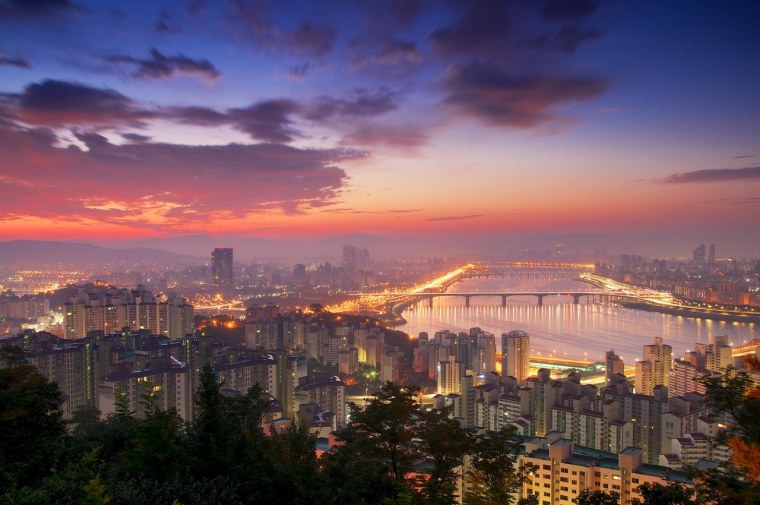 Южная Корея Сеул 4к