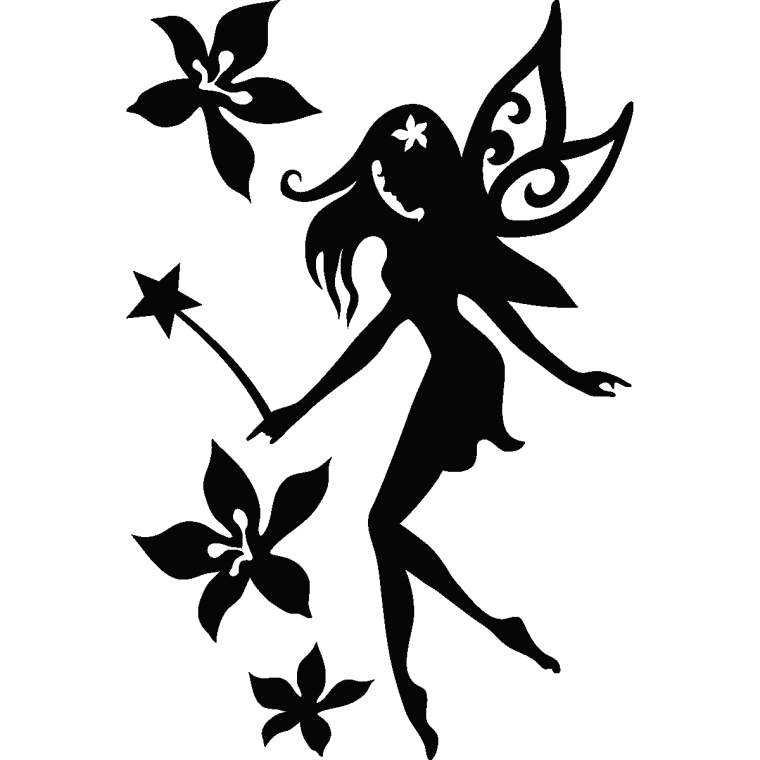 Трафареты Фея