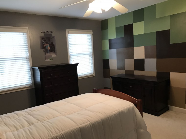 Комната в стиле МАЙНКРАФТА