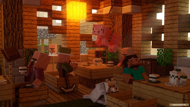 Комната для мальчика майнкрафт