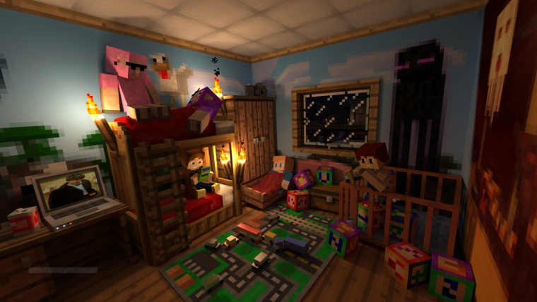 Комната из МАЙНКРАФТА