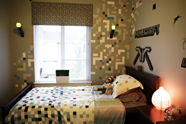 Комната в стиле МАЙНКРАФТА