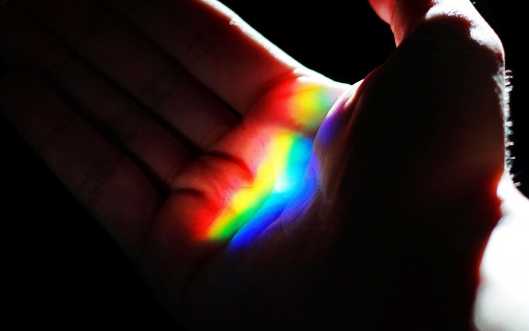 Северное сияние абстракция