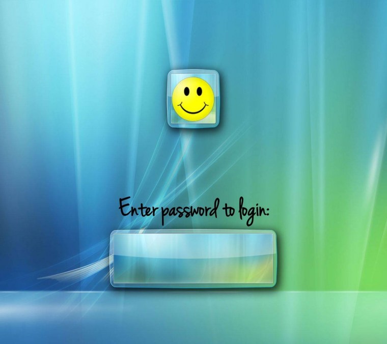 Черный экран с надписью