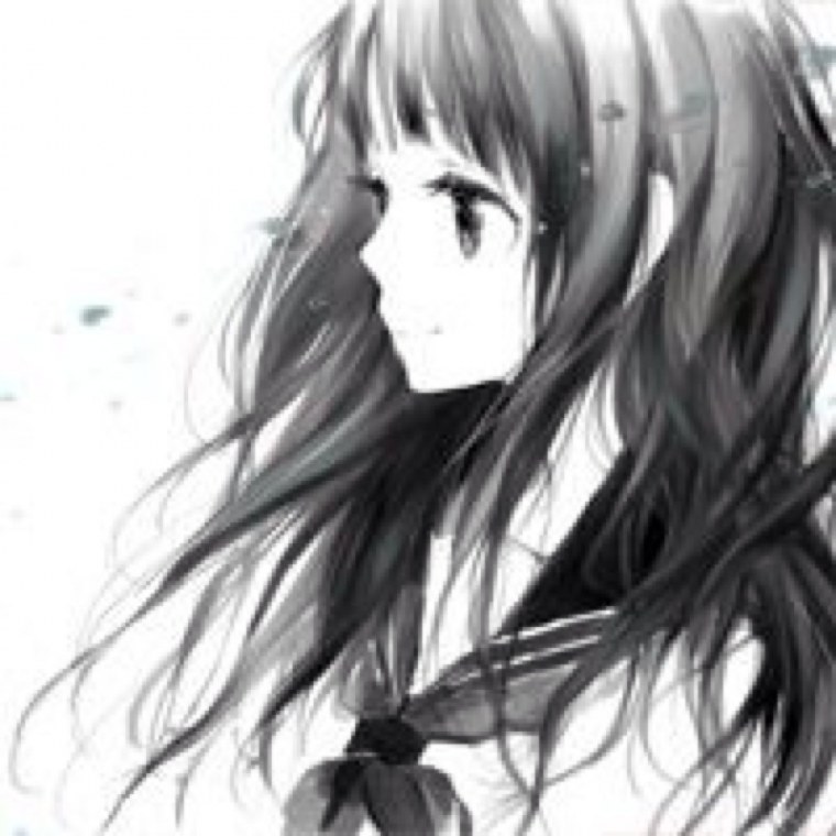 Аниме девушка с белыми волосами