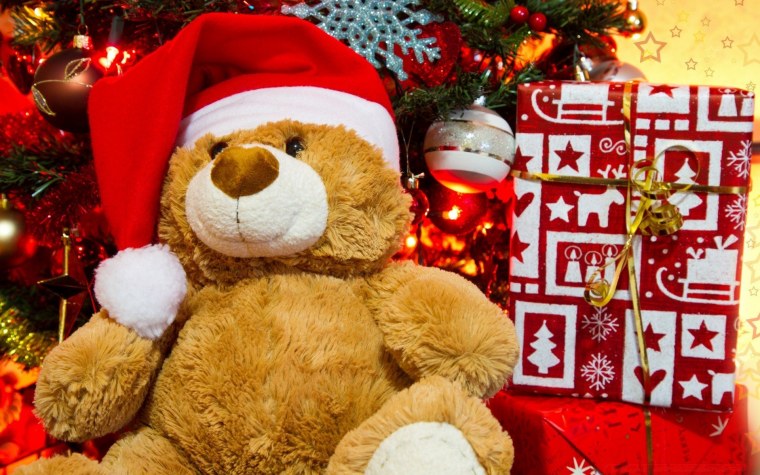 Подарок на новый год с елкой