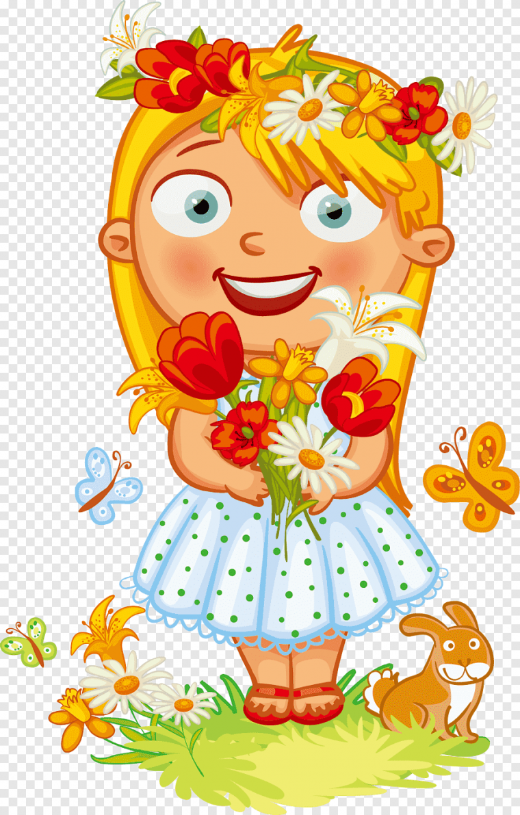 Мультяшные девочки лето