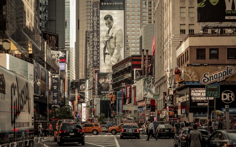 Нью Йорк сепия