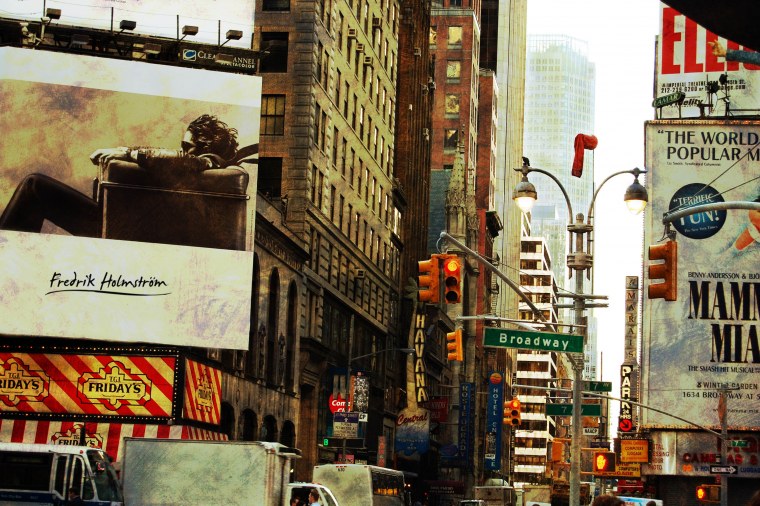 Городской пейзаж в интерьере