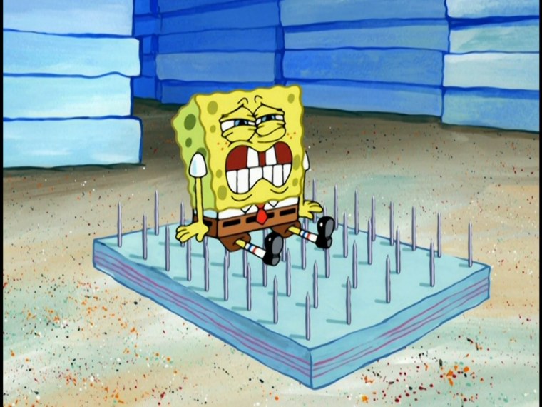 Моменты из губки Боба