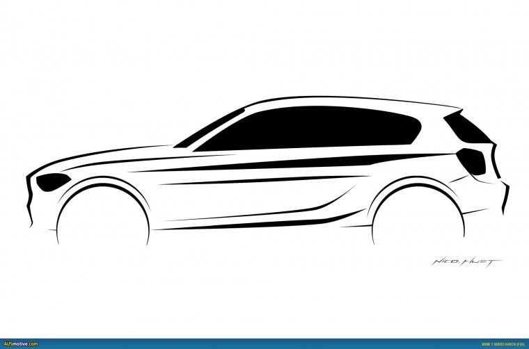 Контур машины сбоку