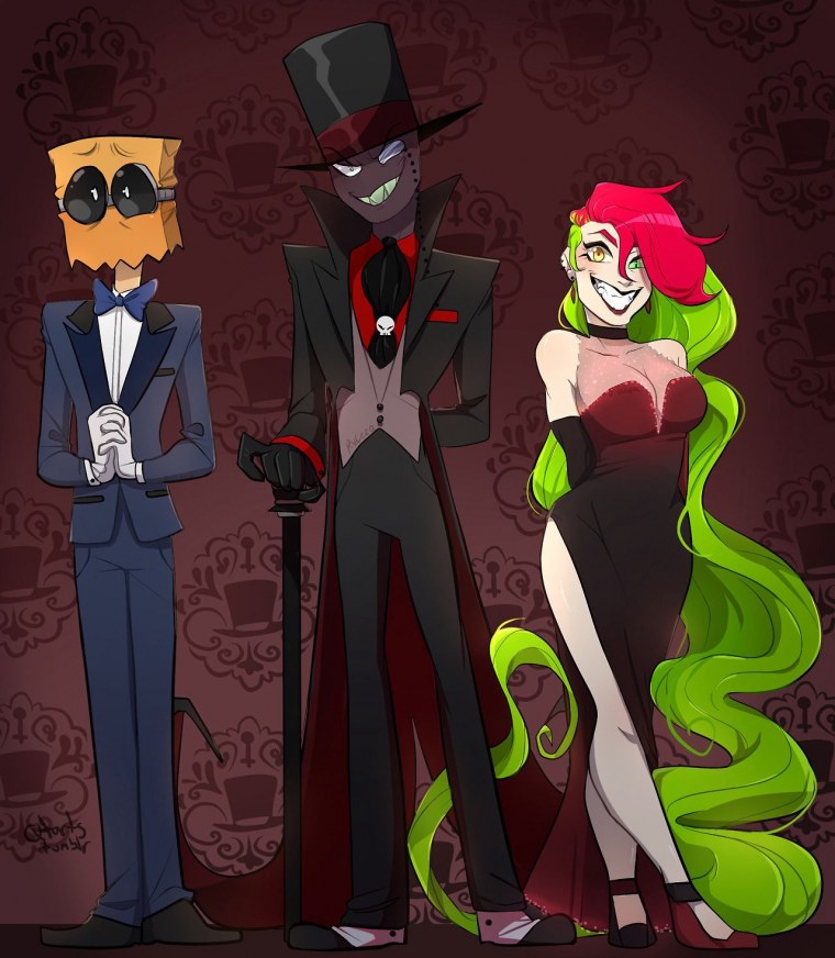 Villainous деменция и черный шляп