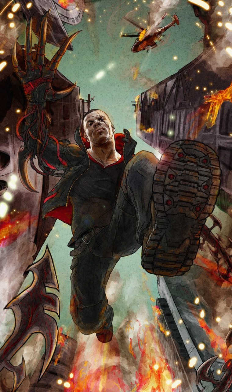 Алекс Мерсер концепт арт