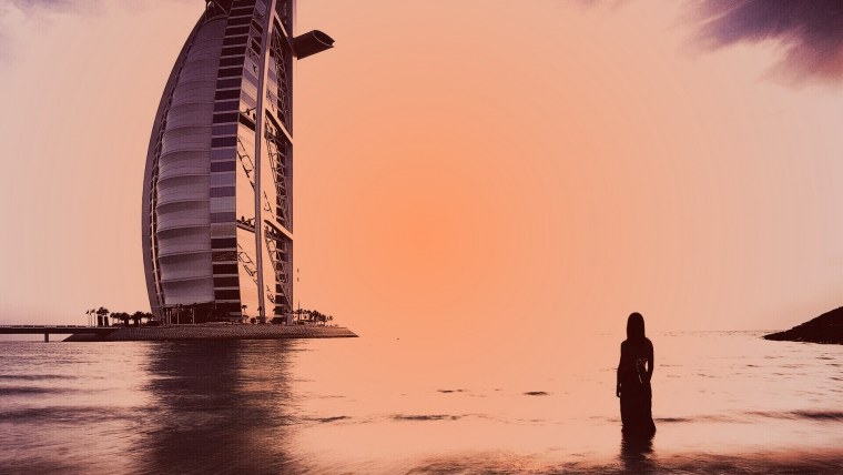 Бурдж Халифа вид сверху