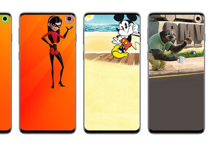 Обои для самсунг s10 под вырез для камеры