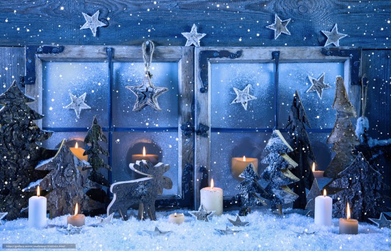 Новогодние окна