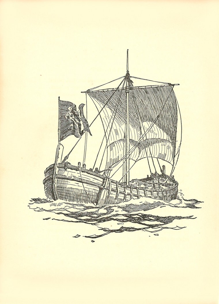 Адриан Шхонебек Гравюры парусник