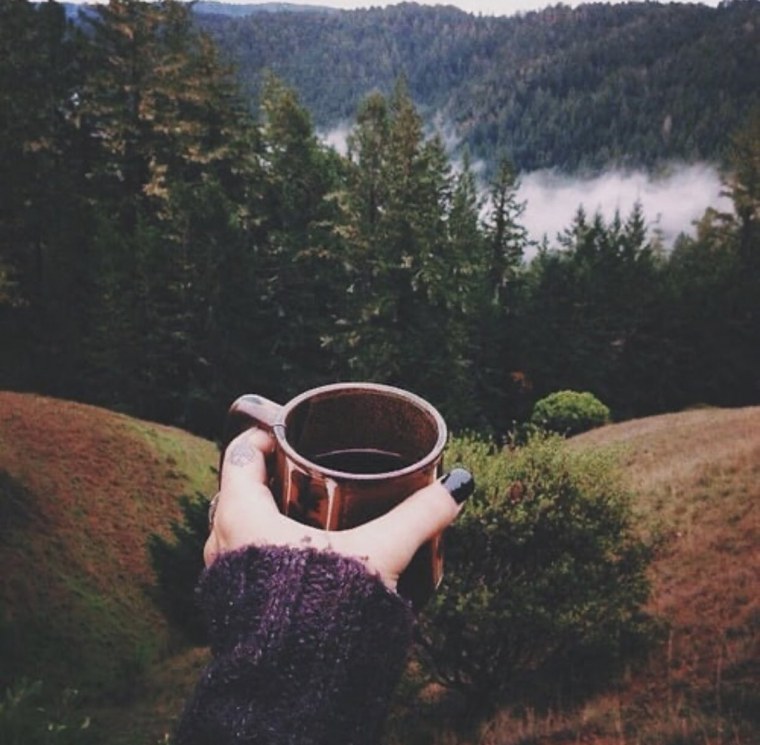 Кофе на природе