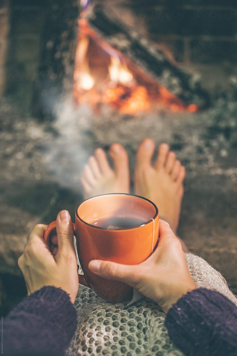 Чашка кофе на природе