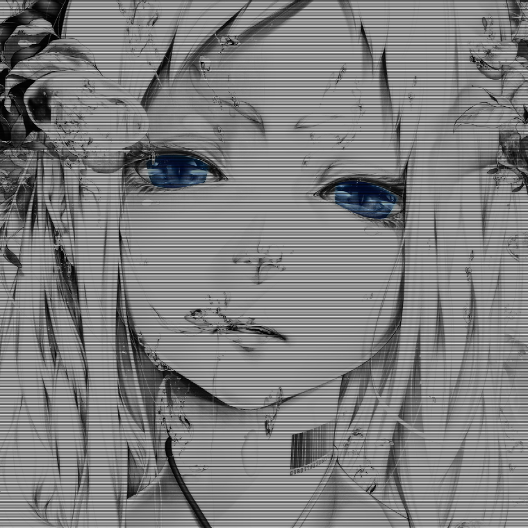 Аниме арты в полоску