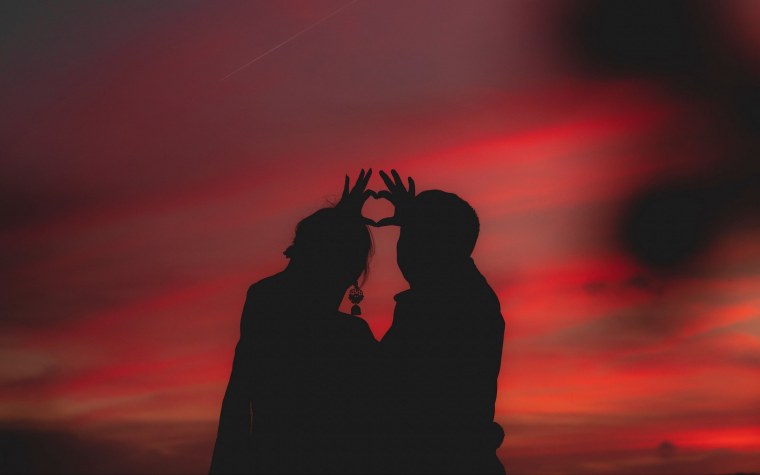 Милые парные обои