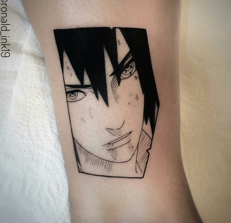 Итачи и Саске тату