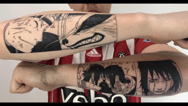 Аниме тату