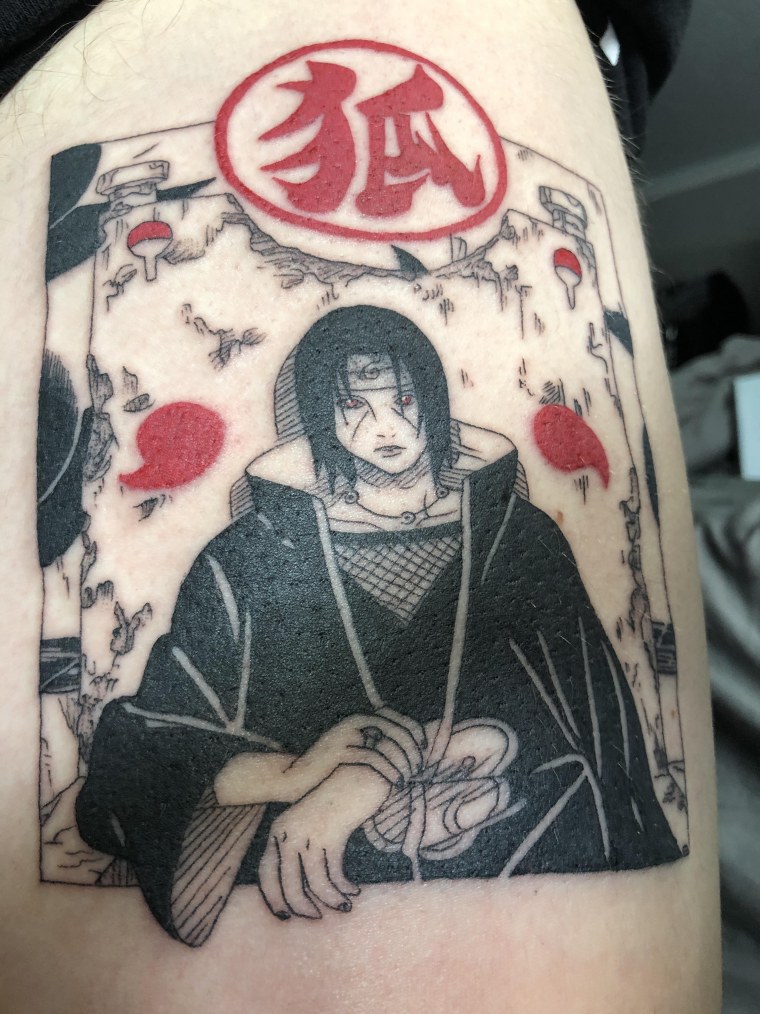 Итачи и Саске тату