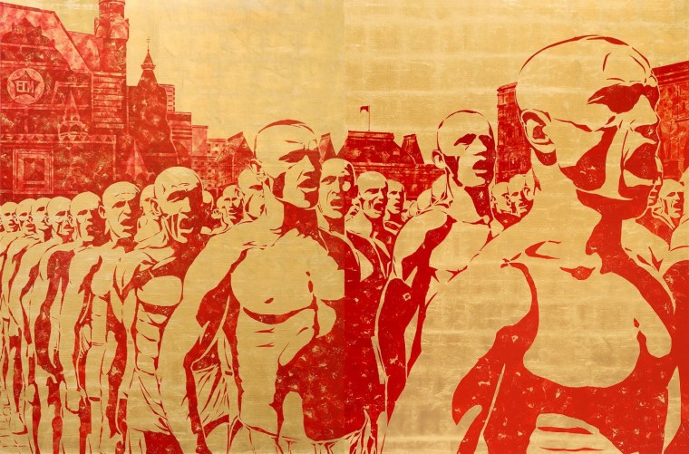 Единство трудового народа и Коммунистической партии нерушимо