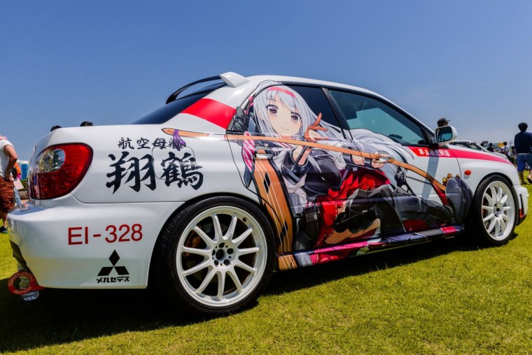 Nissan 350z в стиле иташа