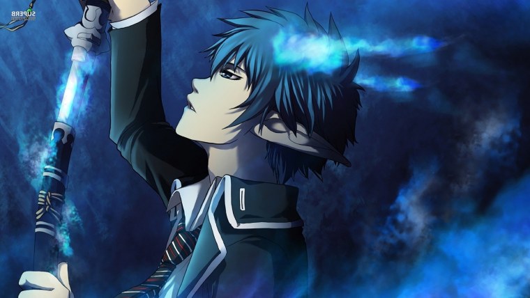 Рин Окумура с мечом