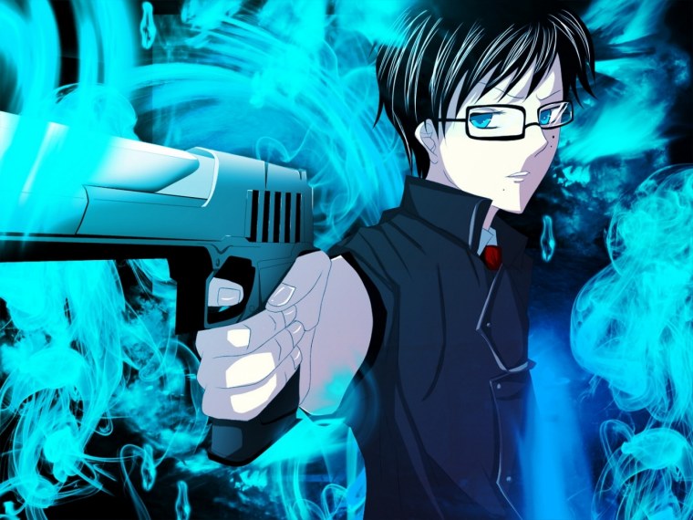 Аниме парни в очках крутые