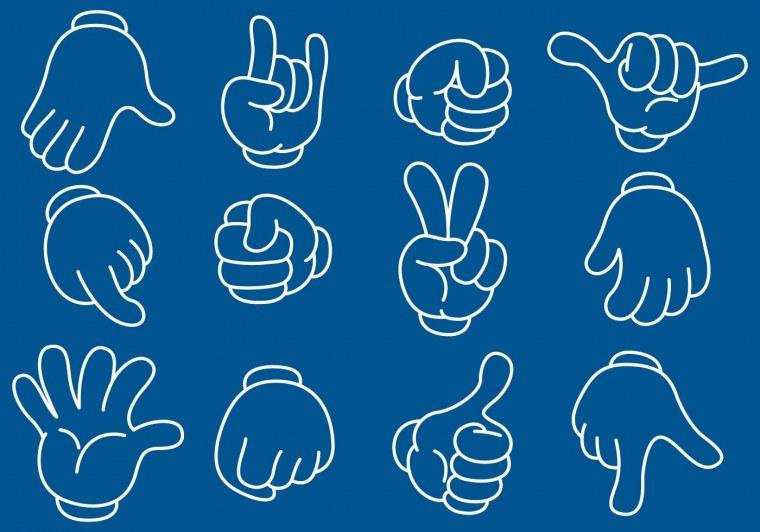 Рука вектор