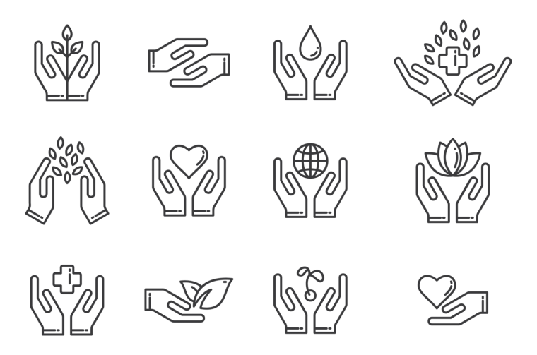 Рука вектор