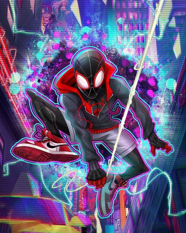 Spider man Miles morales умелец