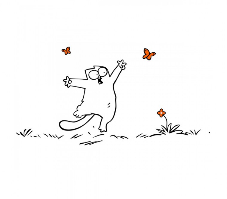 Кот Саймон и пес