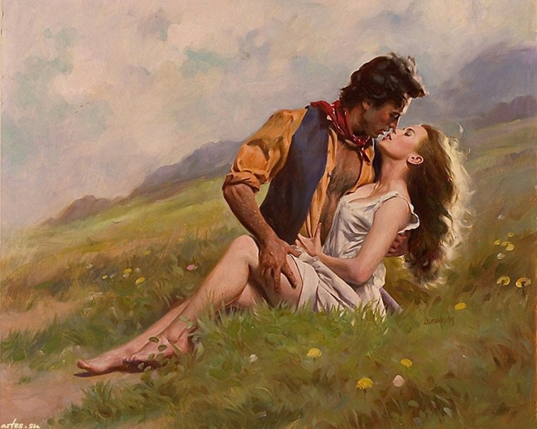 Мужчина и женщина космос