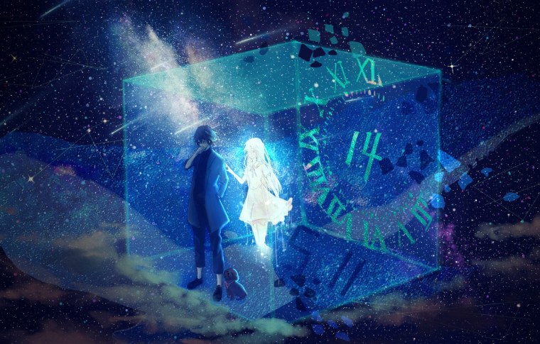 Мужчина и женщина космос