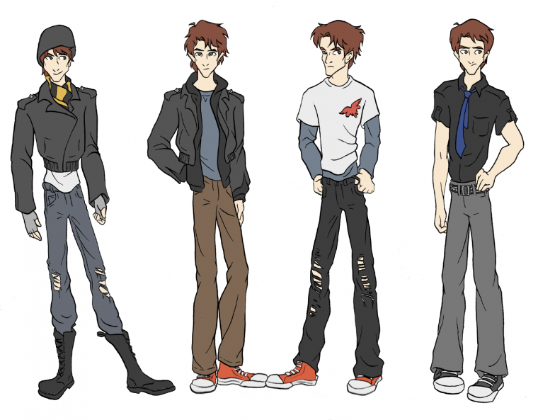 Стили рисования мужчин