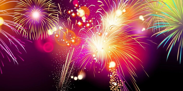 Салют открытка