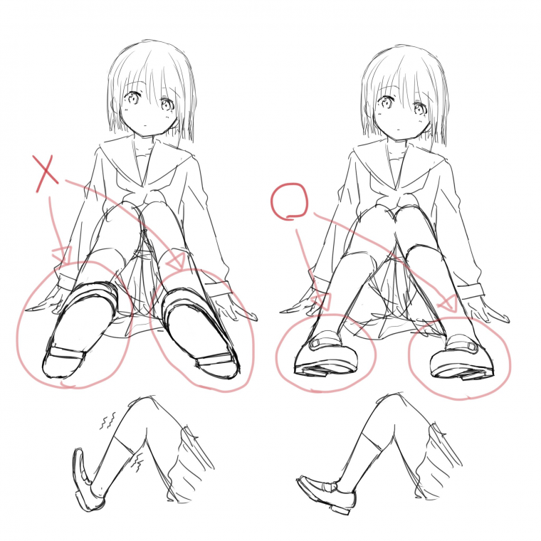 Позы для рисования детей