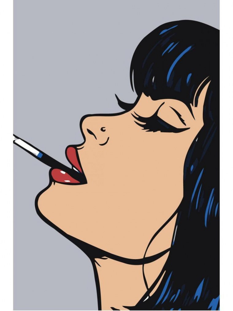 Поп арт девушка